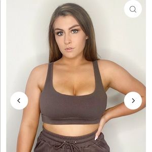 JED NORTH Sports Bra and Lounge Joggers in Dark Grey (as seen on 007)!